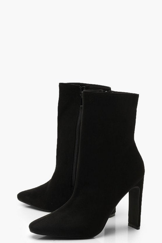Flat Heel Shoe Boots