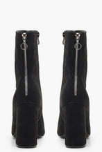 Load image into Gallery viewer, Pointed Block Heel Sock Boots
