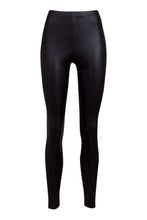 Load image into Gallery viewer, Zip Back Leather Look Leggings
