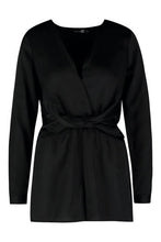 Load image into Gallery viewer, Satin Twist Front Romper

