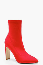 Load image into Gallery viewer, Flat Heel Sock Boots
