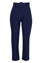 Load image into Gallery viewer, Wide Buckle Belt Straight Tapered Pants
