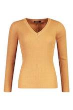 Load image into Gallery viewer, Ribbed V-Neck Jumper
