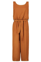 Load image into Gallery viewer, Woven Sleeveless Culotte Jumpsuit
