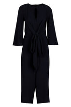 Load image into Gallery viewer, Tie Front Culotte Leg Jumpsuit
