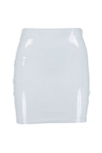 Load image into Gallery viewer, High Waist Vinyl Mini Skirt
