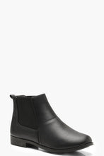 Load image into Gallery viewer, Wide Fit Flat Chelsea Boots
