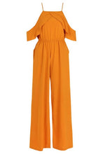 Load image into Gallery viewer, Cold Shoulder Jumpsuit
