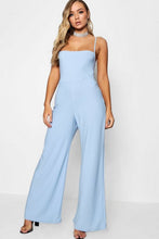 Load image into Gallery viewer, Square Neck Wide Leg Jumpsuit
