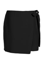 Load image into Gallery viewer, Wrap Tie Woven Mini Skirt
