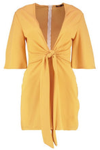 Load image into Gallery viewer, Tie Front Romper
