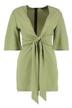 Load image into Gallery viewer, Tie Front Romper
