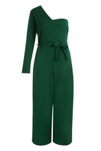 Load image into Gallery viewer, One Sleeve Bustier Style Jumpsuit
