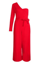 Load image into Gallery viewer, One Sleeve Bustier Style Jumpsuit
