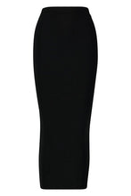 Load image into Gallery viewer, Basic High Waist Slinky Fitted Midaxi Skirt

