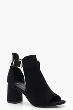 Load image into Gallery viewer, Buckle Cut Work Shoe Boots
