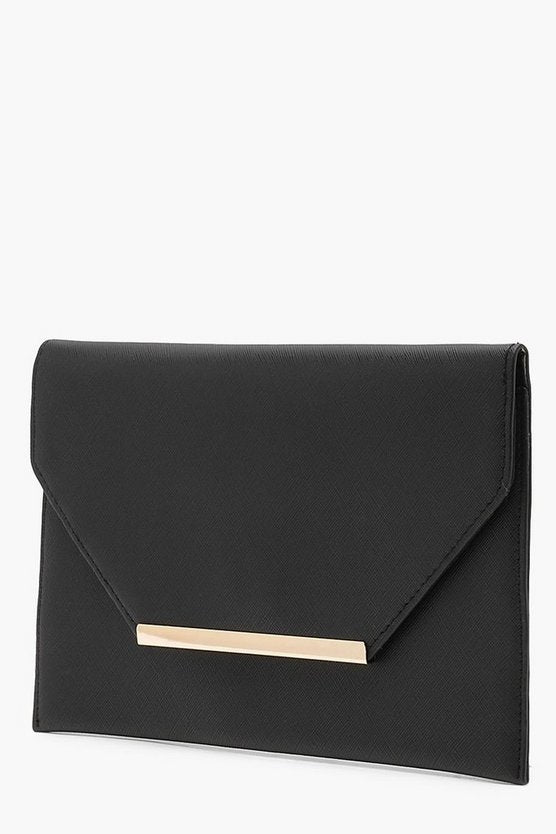 Crosshatch Clutch Bag