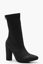 Load image into Gallery viewer, Suedette Sock Boots
