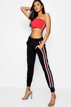 Load image into Gallery viewer, Sports Stripe Luxe Jogger
