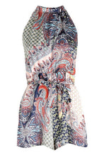 Load image into Gallery viewer, Boho Scarf Print Playsuit
