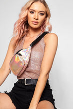 Load image into Gallery viewer, Holographic Front Pocket Bumbag
