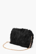 Load image into Gallery viewer, Foldover Faux Fur Cross Body
