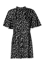 Load image into Gallery viewer, Polka Dot Flute Sleeve Romper
