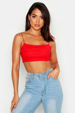 Load image into Gallery viewer, Basic Square Neck Strappy Bandeau

