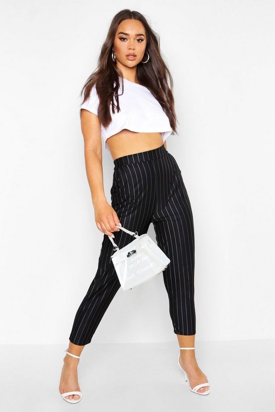 Pinstripe Relaxed Pants