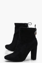Load image into Gallery viewer, Block Heel Sock Boots
