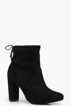 Load image into Gallery viewer, Block Heel Sock Boots
