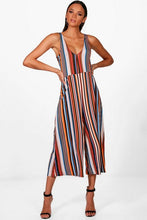 Load image into Gallery viewer, Stripe Colour Jumpsuit
