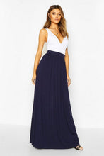 Load image into Gallery viewer, Basic Floor Sweeping Jersey Maxi Skirt
