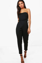 Load image into Gallery viewer, Bandeau Tailored Woven Slim Fit Jumpsuit
