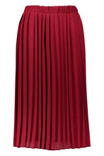 Load image into Gallery viewer, Crepe Pleated Midi Skirt

