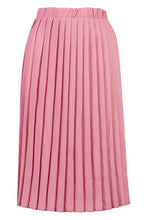 Load image into Gallery viewer, Crepe Pleated Midi Skirt
