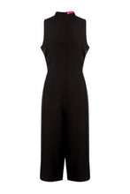 Load image into Gallery viewer, High Neck Woven Culotte Jumpsuit

