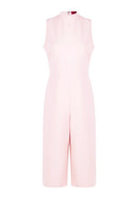 Load image into Gallery viewer, High Neck Woven Culotte Jumpsuit
