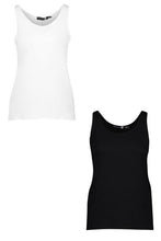 Load image into Gallery viewer, Fit Twist Back Vest 2 Pack
