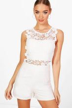 Load image into Gallery viewer, Crochet Romper
