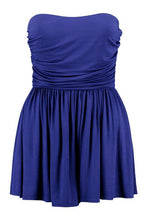Load image into Gallery viewer, Basic Ruched Bandeau Romper
