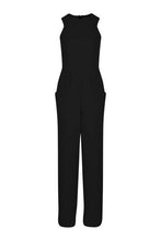 Load image into Gallery viewer, Round Neck Textured Jumpsuit

