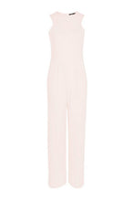 Load image into Gallery viewer, Round Neck Textured Jumpsuit
