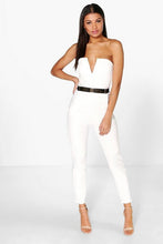 Load image into Gallery viewer, Bandeau Belted Jumpsuit

