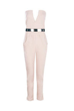Load image into Gallery viewer, Bandeau Belted Jumpsuit
