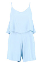 Load image into Gallery viewer, Strappy Cami Overlay Playsuit
