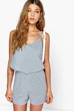 Load image into Gallery viewer, Strappy Cami Overlay Playsuit
