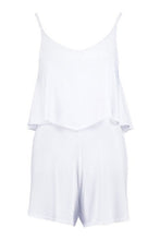 Load image into Gallery viewer, Strappy Cami Overlay Playsuit

