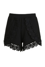 Load image into Gallery viewer, Crochet Trim Runner Shorts
