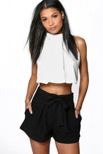 Load image into Gallery viewer, Tie Belt Shorts
